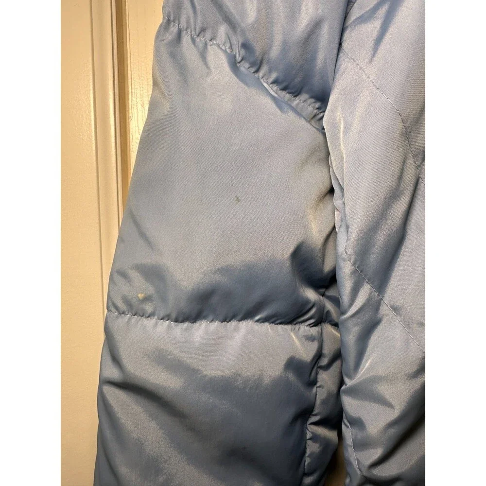 Vintage Mountain Goat by White Stag Men's Large Down Puffer Jacket Coat Blue 80s